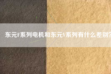 東元F系列電機(jī)和東元V系列有什么差別？