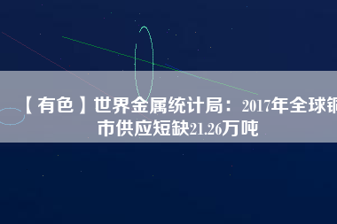 【有色】世界金屬統(tǒng)計局：2017年全球銅市供應短缺21.26萬噸